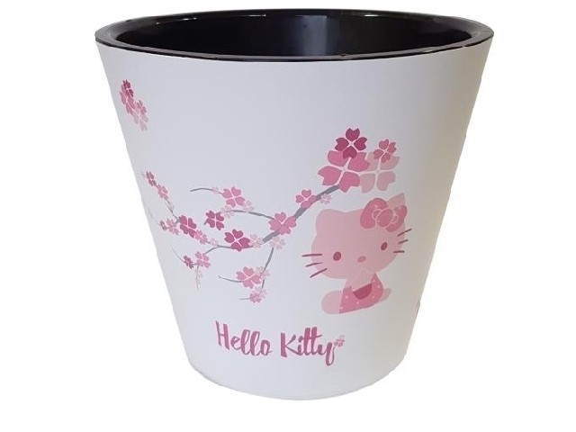 Горшок для цветов London d 200/4 л Hello Kitty Сакура 1554/12